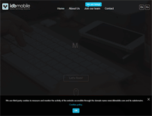 Tablet Screenshot of idbmobile.com
